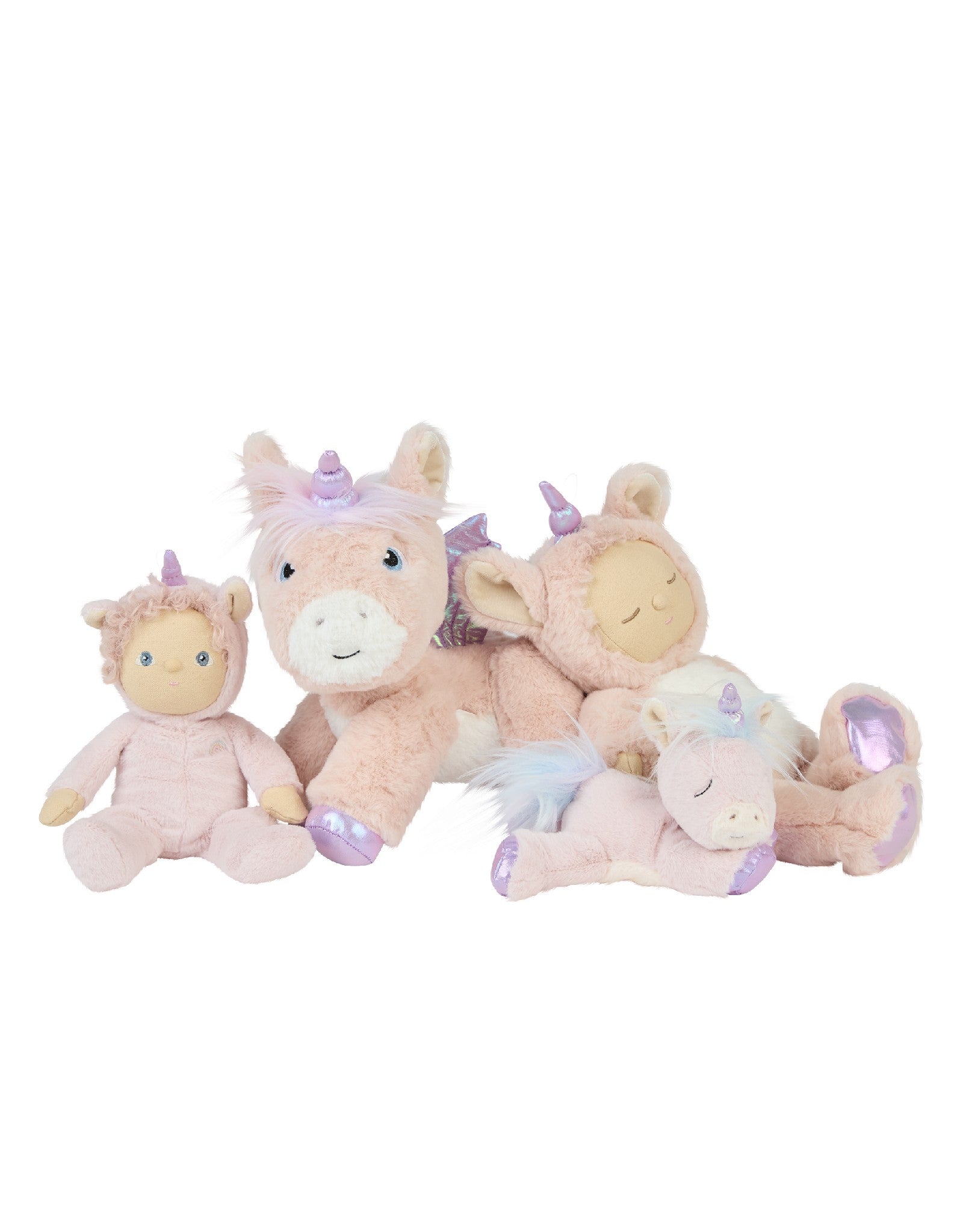 Combinaison Pyjama Licorne Ted Baker Pour Fille 4-5 Ans - Rose, Doublée Polaire - Thème Pégase Licorne - Occasion Très Bon état