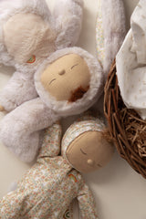 Olli Ella OEKDOZ-DOZ-BU- O Poupée Dozy Dinkum - Custard - Jardin Floral - Olli Ella vendu par Veille sur toi