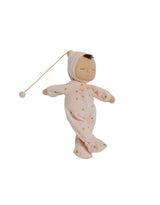 Olli Ella OEKTOY-LDS-LU-O Poupée musicale - Lullaby Dozy Dinkum - Luna - Ballet pink - Olli Ella vendu par Veille sur toi