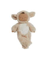 Olli Ella OETCOZ-COZ-CR-O Poupée Cozy Dinkum - Agneau Picket - Olli Ella vendu par Veille sur toi