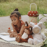 Olli Ella OETCOZCOZ-RU-O Poupée Cozy Dinkum - Renard Finnley - Olli Ella vendu par Veille sur toi