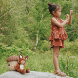 Olli Ella OETCOZCOZ-RU-O Poupée Cozy Dinkum - Renard Finnley - Olli Ella vendu par Veille sur toi