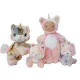Olli Ella OETDCOZ-COZ-KP-S Poupée Cozy Day Dinkum - Chat-licorne Pompom - Olli Ella vendu par Veille sur toi