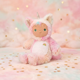 Olli Ella OETDCOZ-COZ-KP-S Poupée Cozy Day Dinkum - Chat-licorne Pompom - Olli Ella vendu par Veille sur toi