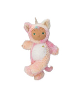 Olli Ella OETDCOZ-COZ-KP-S Poupée Cozy Day Dinkum - Chat-licorne Pompom - Olli Ella vendu par Veille sur toi