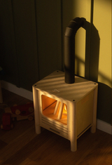 Oramood Foyer décoratif - Nordik naturel - Oramood vendu par Veille sur toi