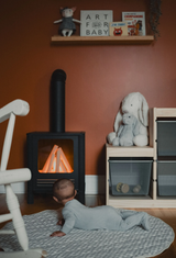 Oramood ORAMOOD-SCANDIK-NOIR Foyer décoratif - Scandik noir - Oramood vendu par Veille sur toi