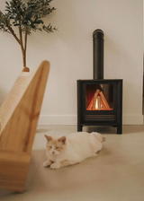 Oramood ORAMOOD-SCANDIK-NOIR Foyer décoratif - Scandik noir - Oramood vendu par Veille sur toi