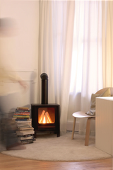 Oramood ORAMOOD-SCANDIK-NOIR Foyer décoratif - Scandik noir - Oramood vendu par Veille sur toi