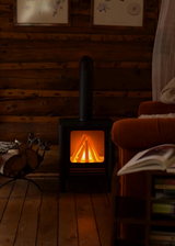 Oramood ORAMOOD-SCANDIK-NOIR Foyer décoratif - Scandik noir - Oramood vendu par Veille sur toi