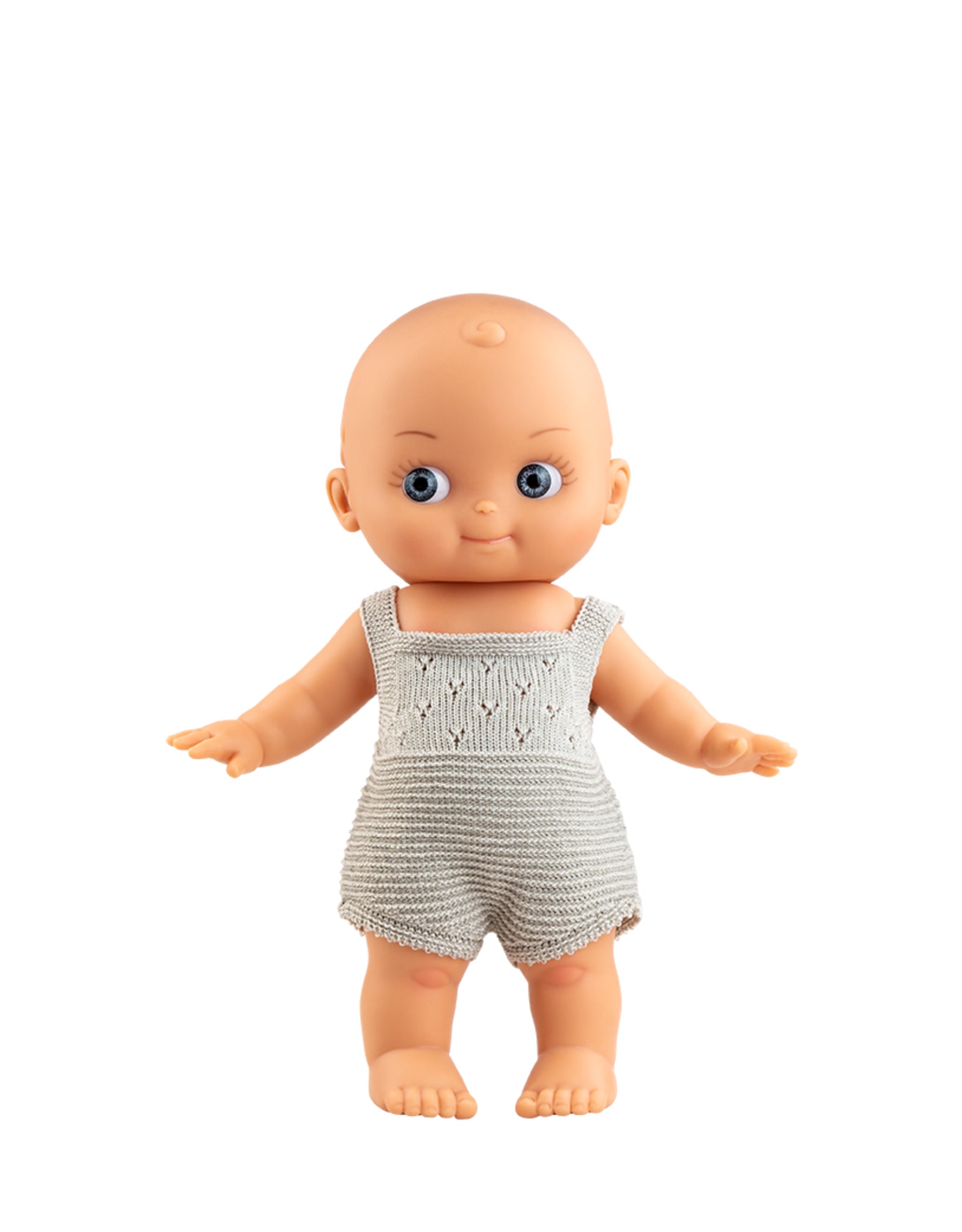 Poupée Mini Pancha - Barboteuse grise - Paola Reina | Veille sur toi