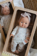 Paola Reina PR-4124 Bébé Gordis - Alessandra avec ensemble floral - Paola Reina vendu par Veille sur toi