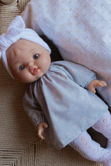 Paola Reina PR-4126 Bébé Gordis - Raky avec blouse fleurie et bandeau - Paola Reina vendu par Veille sur toi