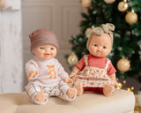 Paola Reina PR-4129 Bébé Gordis - Chandail Ourson et pantalon carreauté - Paola Reina vendu par Veille sur toi