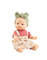 Paola Reina PR-4132 Bébé Gordis - Frederica avec salopette-robe fleurie et bandeau - Paola Reina vendu par Veille sur toi