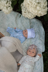 Paola Reina PR-4133 Bébé Gordis - Pyjama oiseaux et chapeau blanc - Paola Reina vendu par Veille sur toi