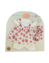 Paola Reina PR-54125 Vêtements pour poupée Gordis, Los Manus et Alex & Sonia - Ensemble salopette fleurie - Paola Reina vendu par Veille sur toi