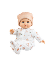 Paola Reina PR-7050 Poupée Los Manus - Leo avec pyjama faon et tuque - Paola Reina vendu par Veille sur toi