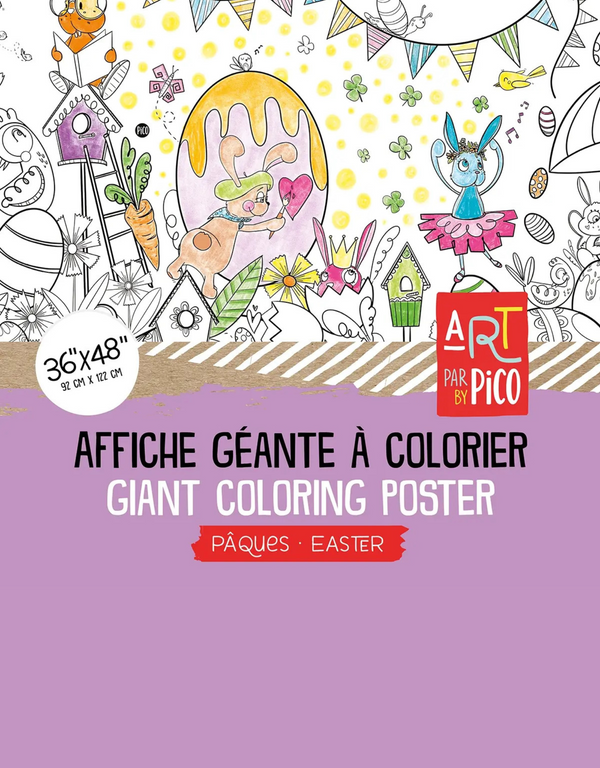 Cahier de Coloriage - Marcel Travel Posters