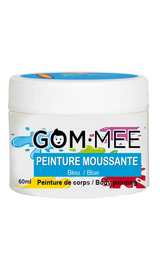 Nettoyant pour le corps - Peinture moussante bleu sirène - GOM.MEE