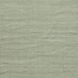 Perlimpinpin ⚜ MS35-KAKI Couverture mousseline de coton - Uni kaki - Perlimpinpin vendu par Veille sur toi