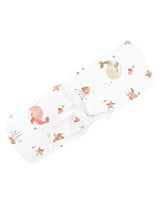 Perlimpinpin ⚜ MS35BB-BA Couverture mousseline de coton - Baleines - Perlimpinpin vendu par Veille sur toi