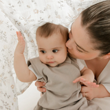 Perlimpinpin ⚜ MS35Z-AB Couverture mousseline de coton - Abeilles - Perlimpinpin vendu par Veille sur toi