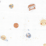 Perlimpinpin ⚜ MS35Z-CO Couverture mousseline de coton - Cosmos - Perlimpinpin vendu par Veille sur toi
