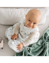 Perlimpinpin ⚜ Sac de nuit matelassé en bambou 1 tog - Jungle - Perlimpinpin vendu par Veille sur toi