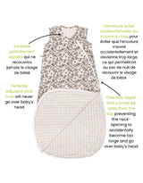 Perlimpinpin ⚜ Sac de nuit matelassé en coton tissé 2.0 tog - Abeilles par Solange Pilote - Perlimpinpin vendu par Veille sur toi