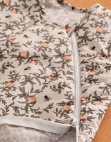 Perlimpinpin ⚜ Sac de nuit matelassé en coton tissé 2.0 tog - Abeilles par Solange Pilote - Perlimpinpin vendu par Veille sur toi