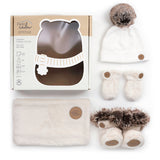 Petit Coulou PCCC7402 Coffret cadeau Coulou pour bébé (4 accessoires) Crème vendu par Veille sur toi