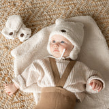 Petit Coulou PCCC7403 Coffret cadeau Ourson Sherpa pour bébé (4 accessoires) Sherpa vendu par Veille sur toi