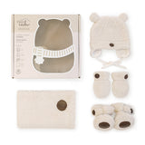 Petit Coulou PCCC7403 Coffret cadeau Ourson Sherpa pour bébé (4 accessoires) Sherpa vendu par Veille sur toi