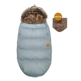 Petit Coulou PCCH8001 Housse chancelière pour landau et poussette (-30°C à 10°C) Bleu cobalt vendu par Veille sur toi
