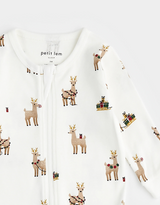 Petit Lem Dormeuse - Blanche à imprimés de Rudy et ses amis - Petit Lem vendu par Veille sur toi