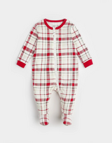 Petit Lem Dormeuse - Carreaux écossais rouge - Petit Lem vendu par Veille sur toi