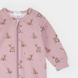Petit Lem Dormeuse en coton biologique - Faons d'automne - Petit Lem vendu par Veille sur toi
