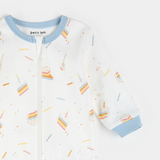 Petit Lem Dormeuse en coton biologique - Gâteau d'anniversaire - Petit Lem vendu par Veille sur toi