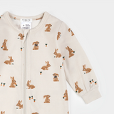 Petit Lem Dormeuse en coton biologique - Lapins - Petit Lem vendu par Veille sur toi