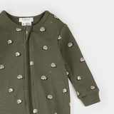 Petit Lem Dormeuse en coton côtelé biologique - Escargot - Petit Lem vendu par Veille sur toi