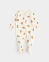 Petit Lem Dormeuse - Rose pivoine à imprimés de pains d'épice - Petit Lem vendu par Veille sur toi