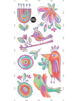 Pico ⚜ PICO-238 Tatouage - Les merveilleux oiseaux - Pico vendu par Veille sur toi