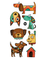 Pico ⚜ PICO-253 Tatouage - Les chiens coquins - Pico vendu par Veille sur toi