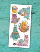 Pico ⚜ PICO-336 Tatouage - Les lamas zens - Pico vendu par Veille sur toi