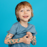 Pico ⚜ PICO-367 Tatouages temporaires - Le tyrannosaure et ses amis - Pico vendu par Veille sur toi