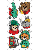 Pico ⚜ PICO-385 Tatouage - La gang des cools - Pico vendu par Veille sur toi