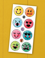 Pico ⚜ PICO-388 Tatouage - Les émojis émotionnels - Pico vendu par Veille sur toi