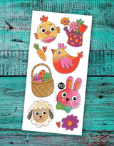 Pico ⚜ PICO-396 Tatouages Temporaires - Les amis du printemps - Pico vendu par Veille sur toi