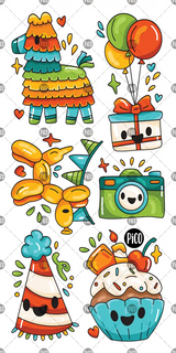 Pico ⚜ PiCO-420 Tatouages temporaires - Bonne fête - Pico vendu par Veille sur toi